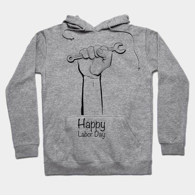 Happy Labor Day #3 Hoodie by M2M